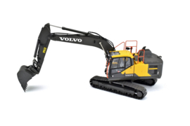 Volvo EC220E Tracked excavator. Including Steelwrist S70 QC.