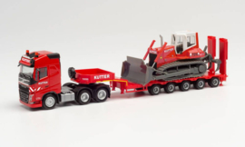 Volvo FH Gl. 6x4 T.Sz. + Liebherr PR 724 Kutter
