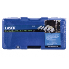 Bougiesleutelset dunwandig 14/16/18/19/21 mm zeskant