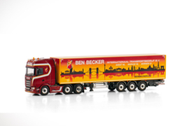 Ben Becker; SCANIA S HIGHLINE CS20H 6X2 TWIN STEER BOX TRAILER - 3 AXLE