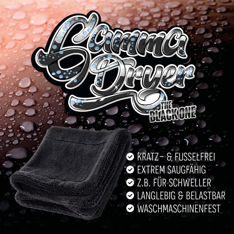 Gamma Dryer Schwarz 40x40 cm