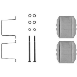 Remblokmontageset Citroën CX Achterzijde