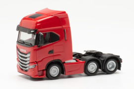 Iveco S-Way 6x2, rood
