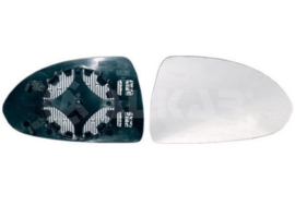 Spiegelglas Opel Corsa D 2011-2014 Rechts