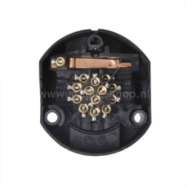 Q-Parts Stekkerdoos PVC 13-polig type Jaeger