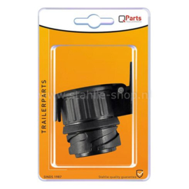 Q-Parts Verloopstekker PVC kort 13-polig -> 7-polig