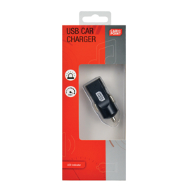 Auto oplader USB 12V/24V Single