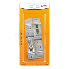 Q-Parts Kentekenplaatklem Set à 2st