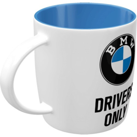 Retro koffiebeker BMW DRIVERS ONLY