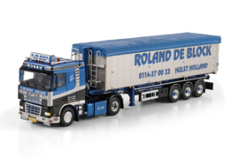 Roland de Block; DAF 95XF SPACE CAB 4X2 TIPPER VOLUME TRAILER - 3 AXLE
