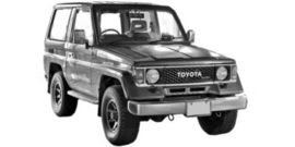 Toyota Landcruiser J7 1984-2001