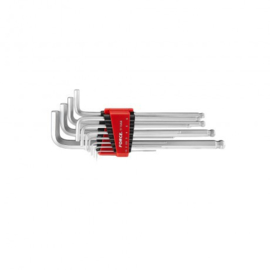 11pc Hex ball point extra long key set