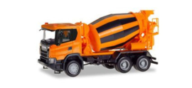 Scania CG 6x6 Betonmischer, oranje