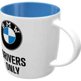 Retro koffiebeker BMW DRIVERS ONLY