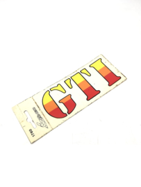 GTI Sticker 12x5cm
