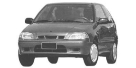 Subaru Justy 1995-2003