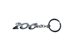 Sleutelhanger Peugeot 206