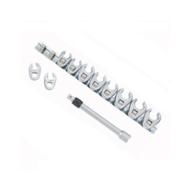 DR. Crowfoot sleutel set 3/8" 11 Delig