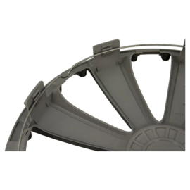 AutoStyle 4-Delige Wieldoppenset RS-T 13-inch zwart
