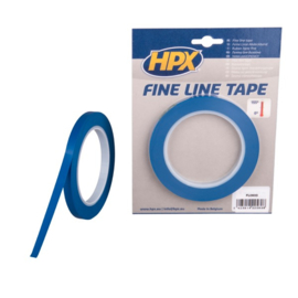 HPX Fine Line Tape 9mm x 33mtr Blauw