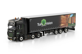 Tuinvision Group BV; SCANIA S HIGHLINE CS20H 6X2 TWIN STEER TRIDEC CURTAINSIDE TRAILER - 3 AXLE