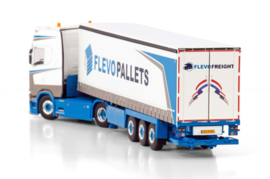 FLEVOPALLETS; SCANIA S HIGHLINE CS20H 4X2 CURTAINSIDE TRAILER - 3 AXLE