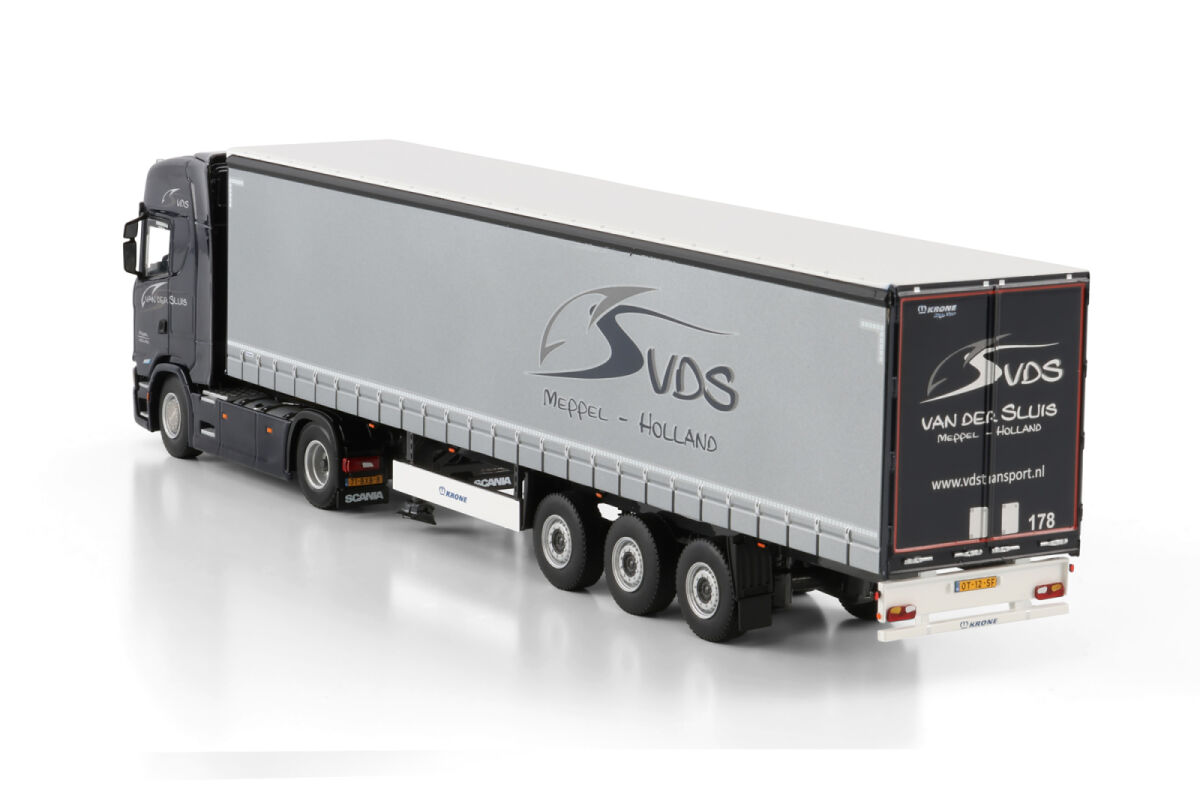 Van der Sluis transport; SCANIA S HIGHLINE CS20H 4X2 CURTAINSIDE TRAILER - 3 AXLE