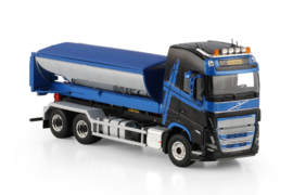 Premium Line; VOLVO FH5 GLOBETROTTER RIGED TRUCK WITH HOOKLIFT SYSTEM 6X4 + ASPHALT CONTAINER