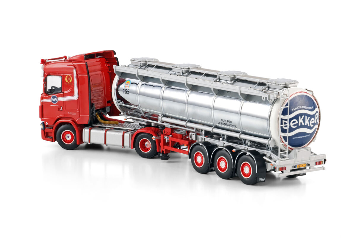 Dekker Tanktransport BV; SCANIA S NORMAL CS20N 4X2 TANK TRAILER - 3 AXLE