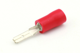 Vlaksteker 0.5-1.5mm² rood 2.8mm