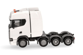 Scania CS 20 HD 4a. (8x4) zwaartransport, wit