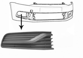 Ventilatiegrille, bumper Rechts, Voor