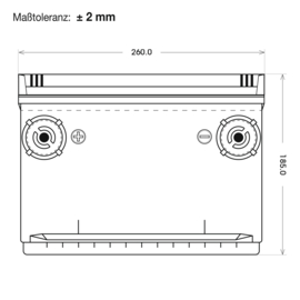 58578 USA-CAR LIne 12V 85Ah 750A/EN