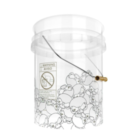 Skull Bucket Transparant