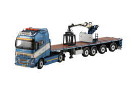 A. Oldenhuis transport; VOLVO FH5 GLOBETROTTER XXL 4X2 BRICK TRAILER - 4 AXLE