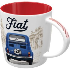 Retro koffiebeker Fiat 500