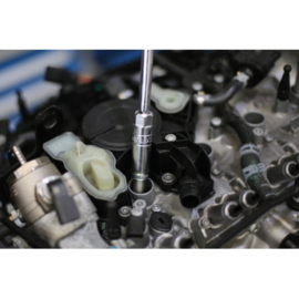 Bougiesleutelset dunwandig 14/16/18/19/21 mm zeskant