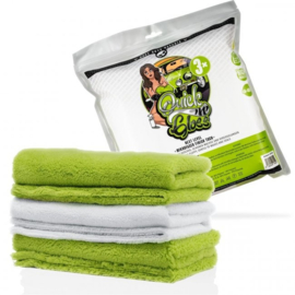 3 x Nuke Guys Microfiber finishing doek Quick'n Gloss 40 x 40 cm 500 gr/m2