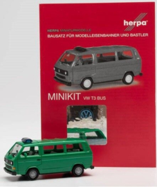 VW T3 Bus, groen (Minikit)
