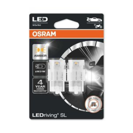 Osram LED W21W (Kleur: Amber)