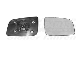 Spiegelglas Opel Astra G 1/1998 - 4/2004 Rechts