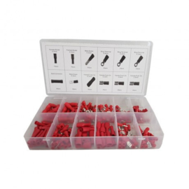 Assortiment Kabelverbinders rood 260 pcs