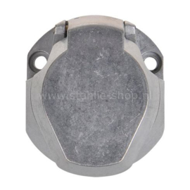 Q-Parts Stekkerdoos Metaal 7+1-polig in blister