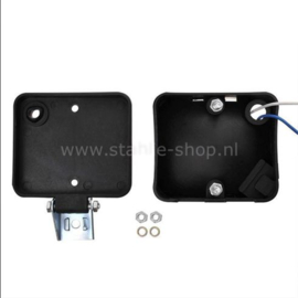 Q-Parts Achteruitrijlamp met beugel 75mm x 85mm x 55mm