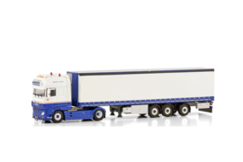 VDB LUNTEREN; DAF XF SUPER SPACE CAB MY2017 4X2 CURTAINSIDE TRAILER