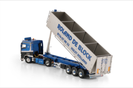 Roland de Block; DAF 95XF SPACE CAB 4X2 TIPPER VOLUME TRAILER - 3 AXLE