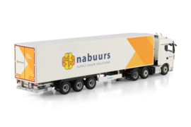 Nabuurs; MAN TGX GM 6X2 TWIN STEER BOX TRAILER - 3 AXLE