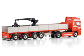 Transportbedrijf H.J. Smits; SCANIA R HIGHLINE CR20H 4X2 BRICK TRAILER - 4 AXLE