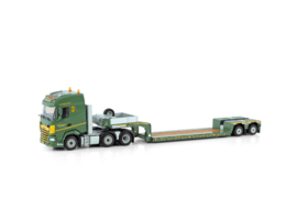 JAN KEES BOER; DAF XG 6X2 TWIN STEER EURO LOW LOADER - 2 AXLE