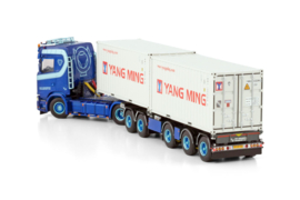 VAN WONDEREN BEESD B.V.; SCANIA S NORMAL CS20N 4X2 2CONNECT COMBI TRAILER - 2+3 AXLE + 2X 20FT CONTAINER